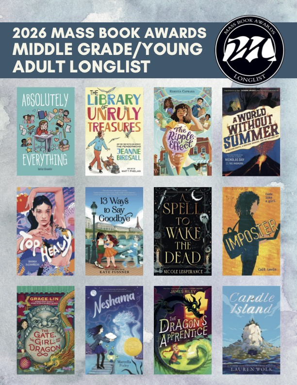 2026 Mass Book Award Winners: Middle Grade