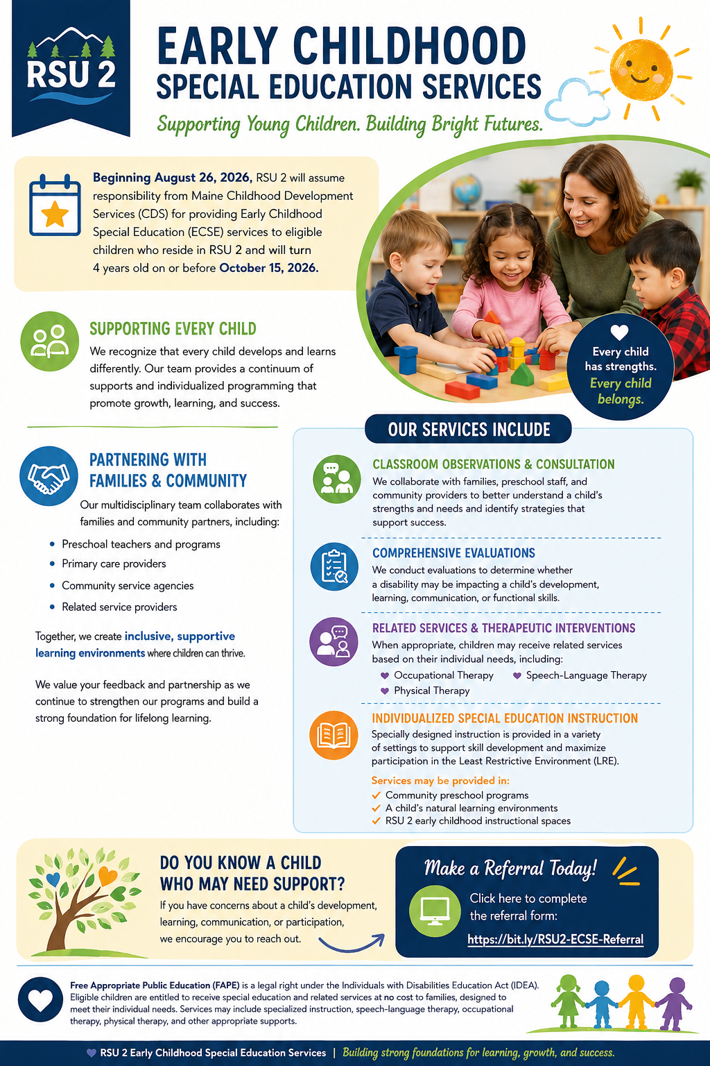 Early Childhood Special Education Services
