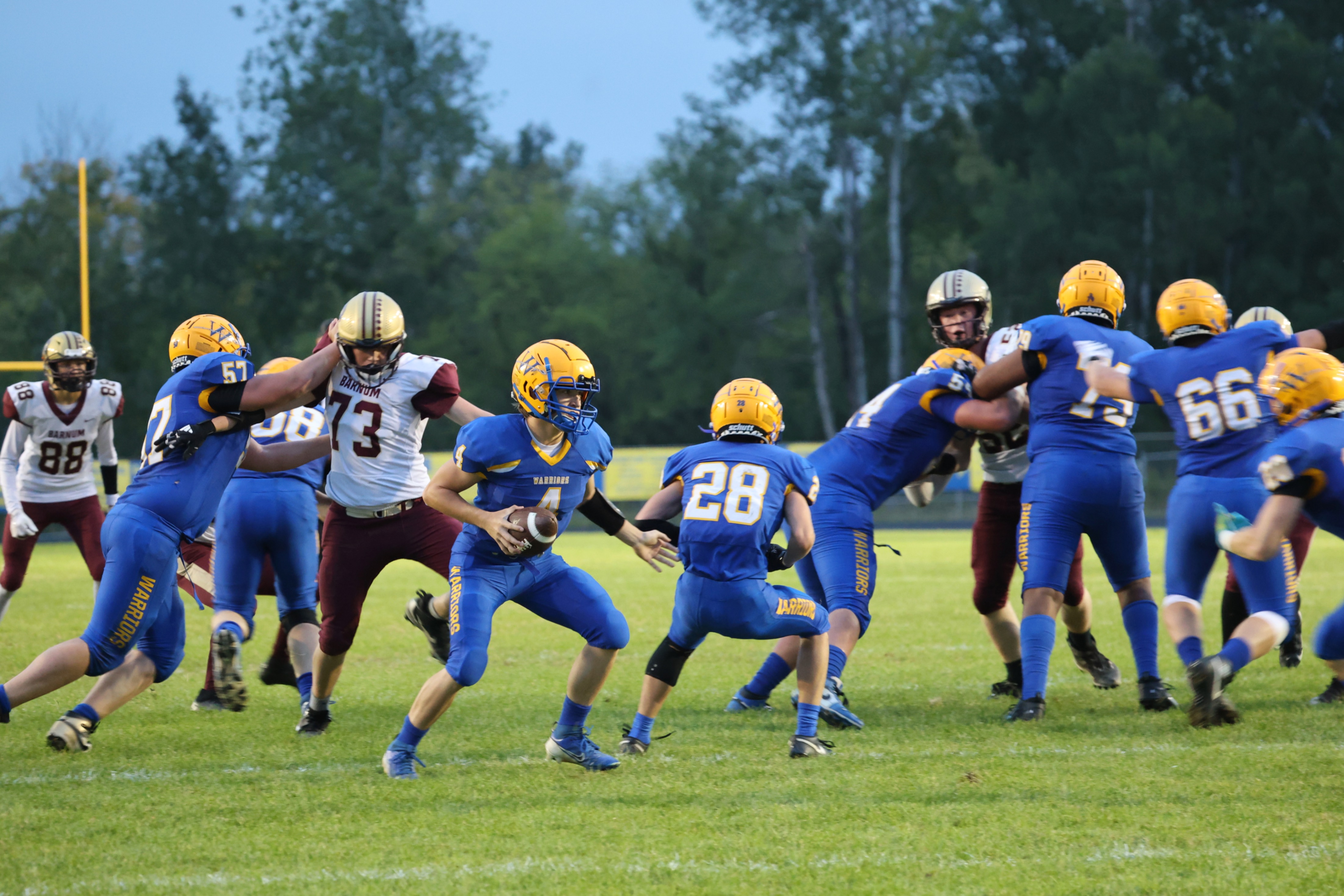 FOOTBALL V. BRAHAM