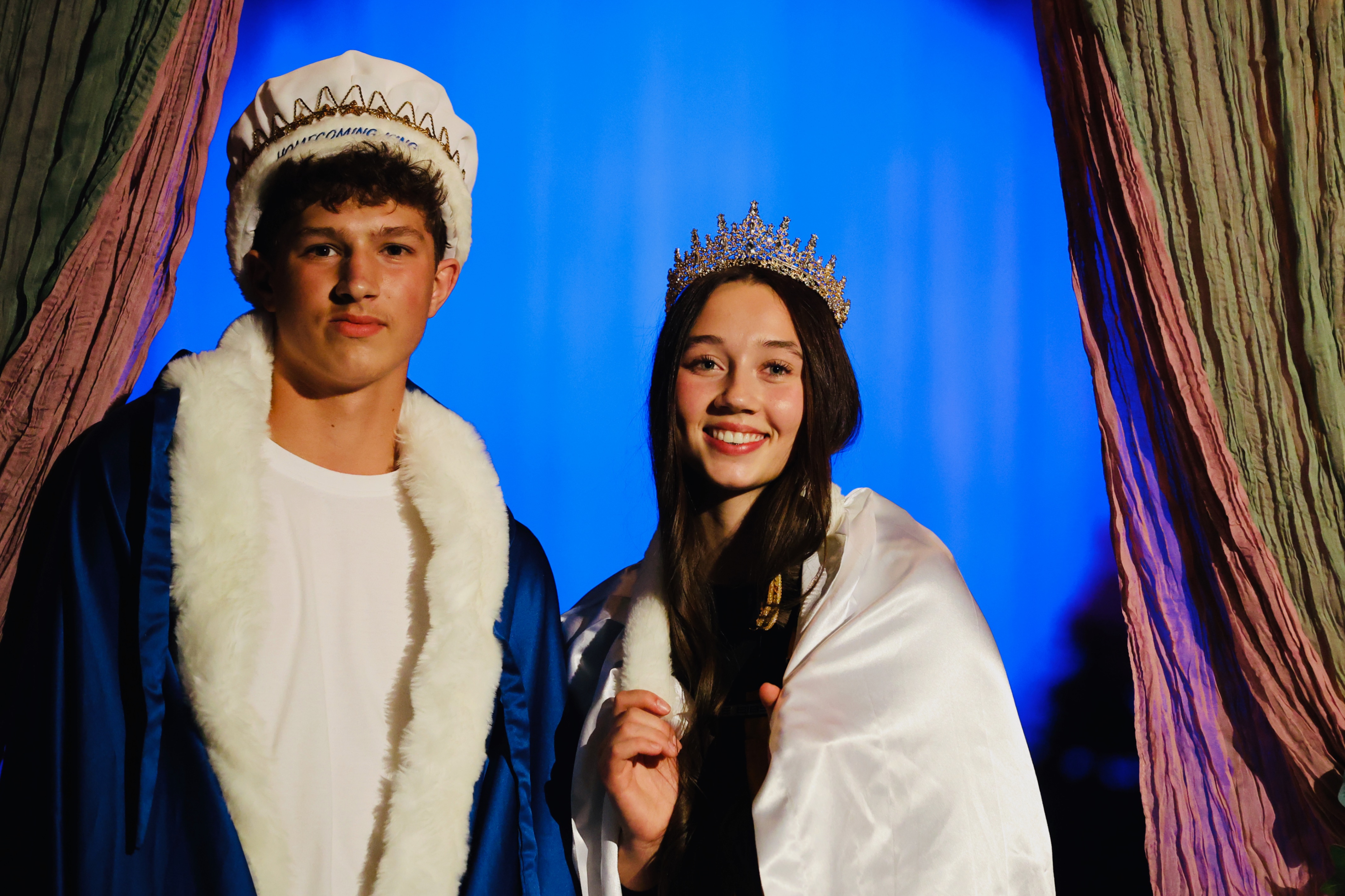 King Ian and Queen Caitlynn