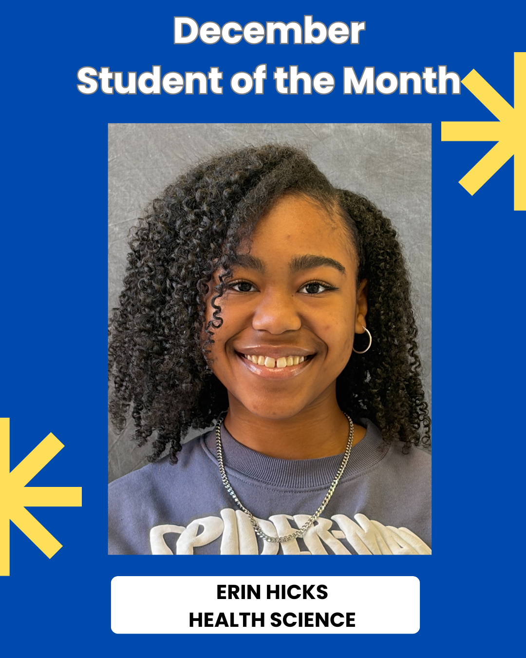 November Student of the Month