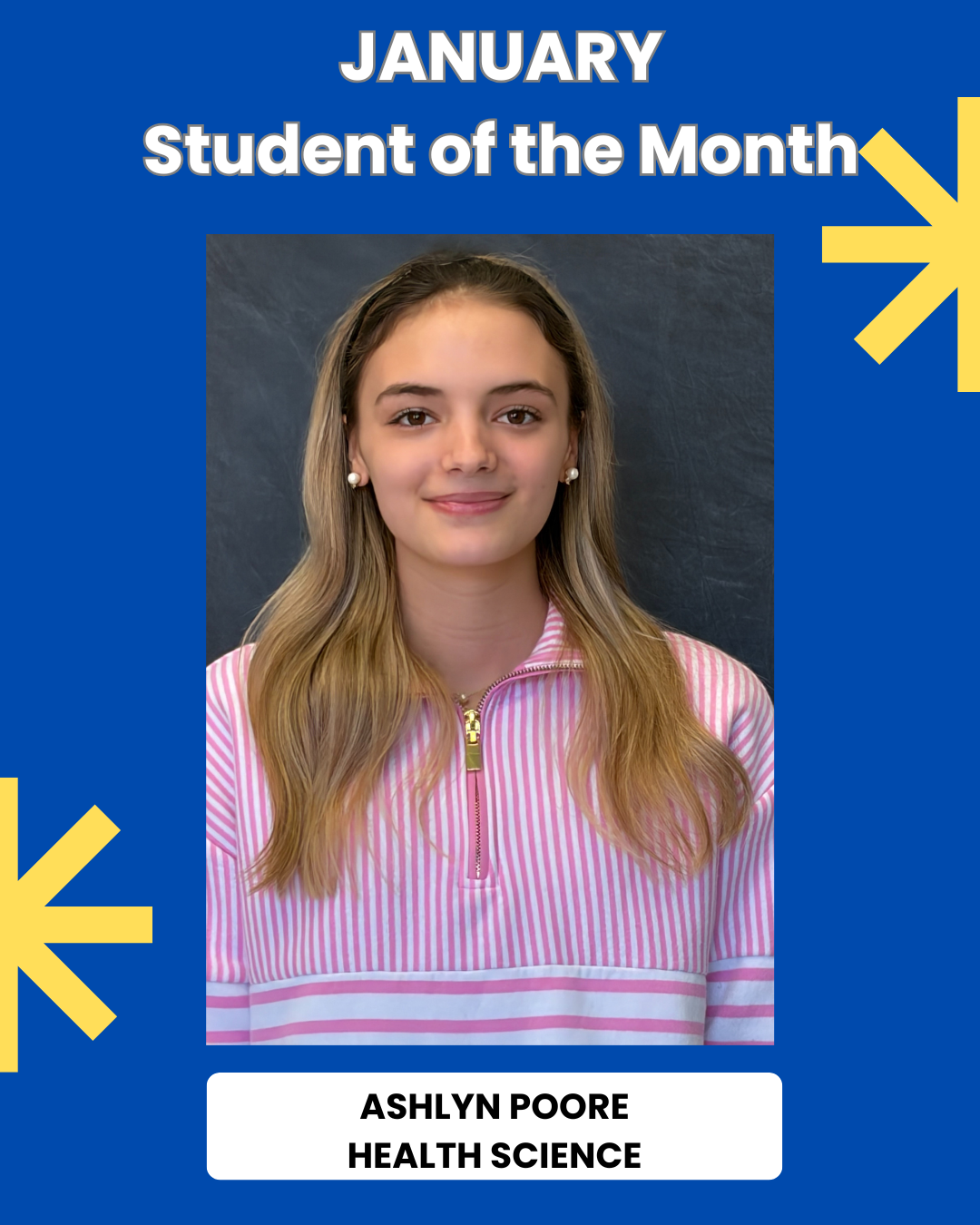 November Student of the Month