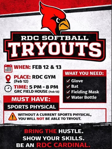 Softball tryouts
