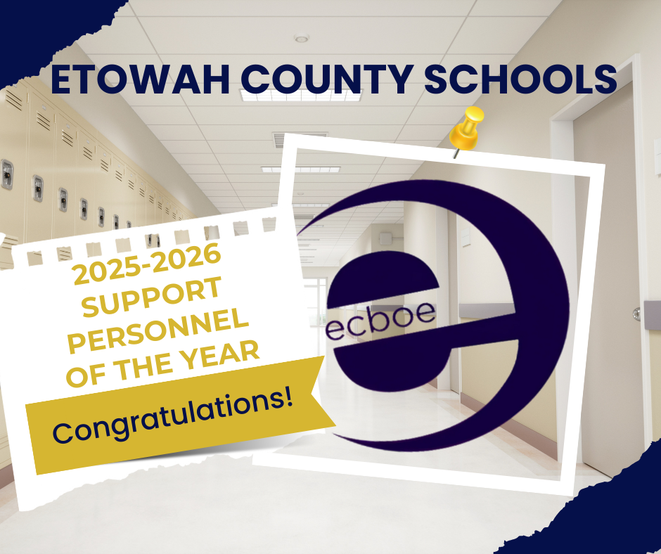 2025-2026 ECS Support Personnel of the Year