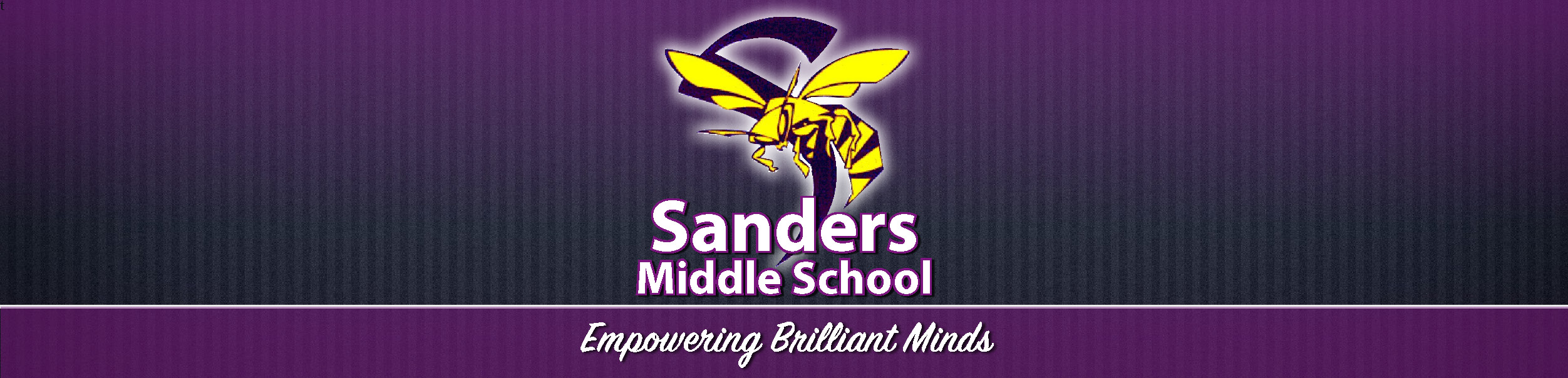 Welcome to Sanders Middle School