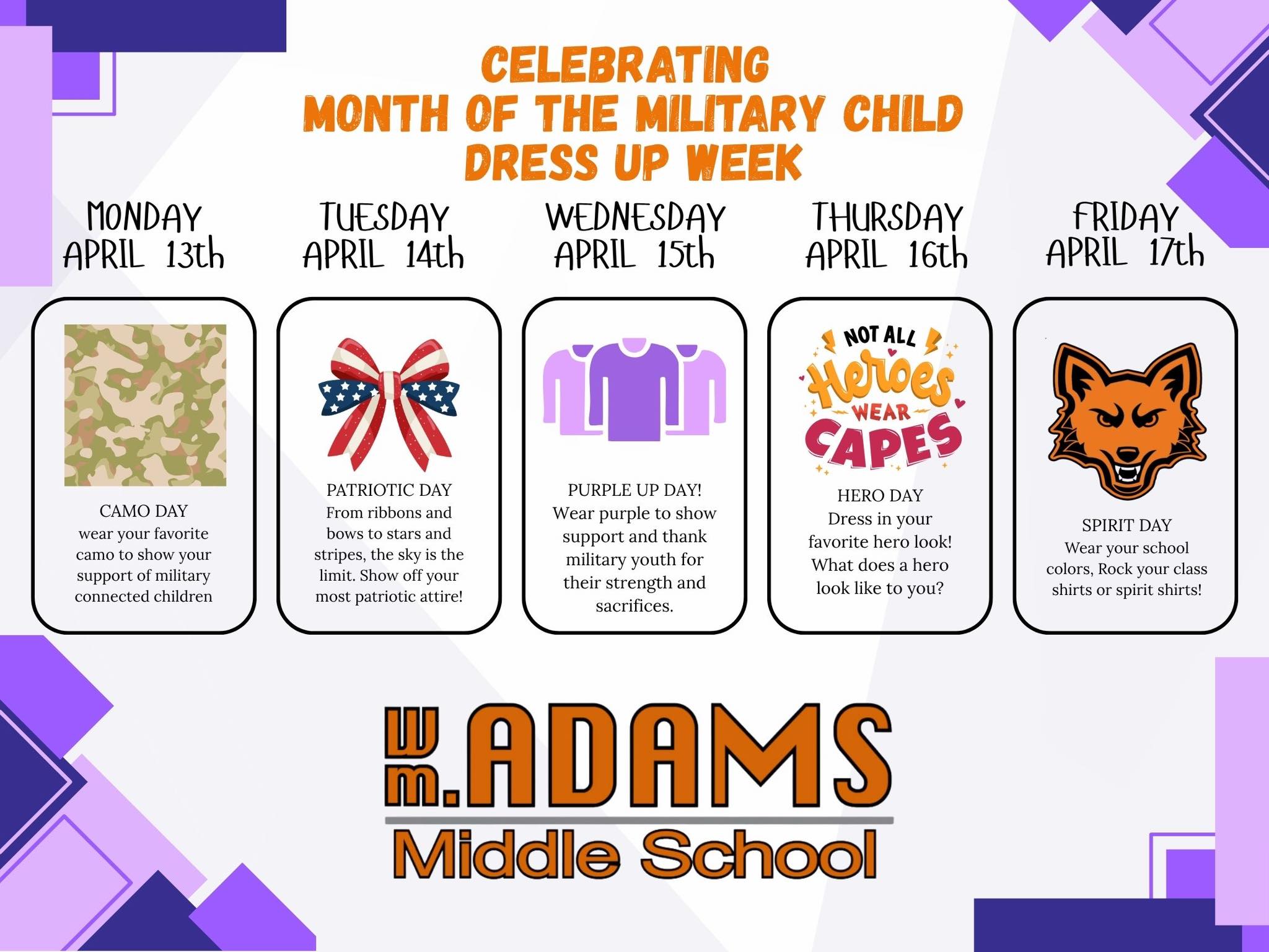Dress Up Week