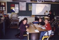 students seating in a classroom