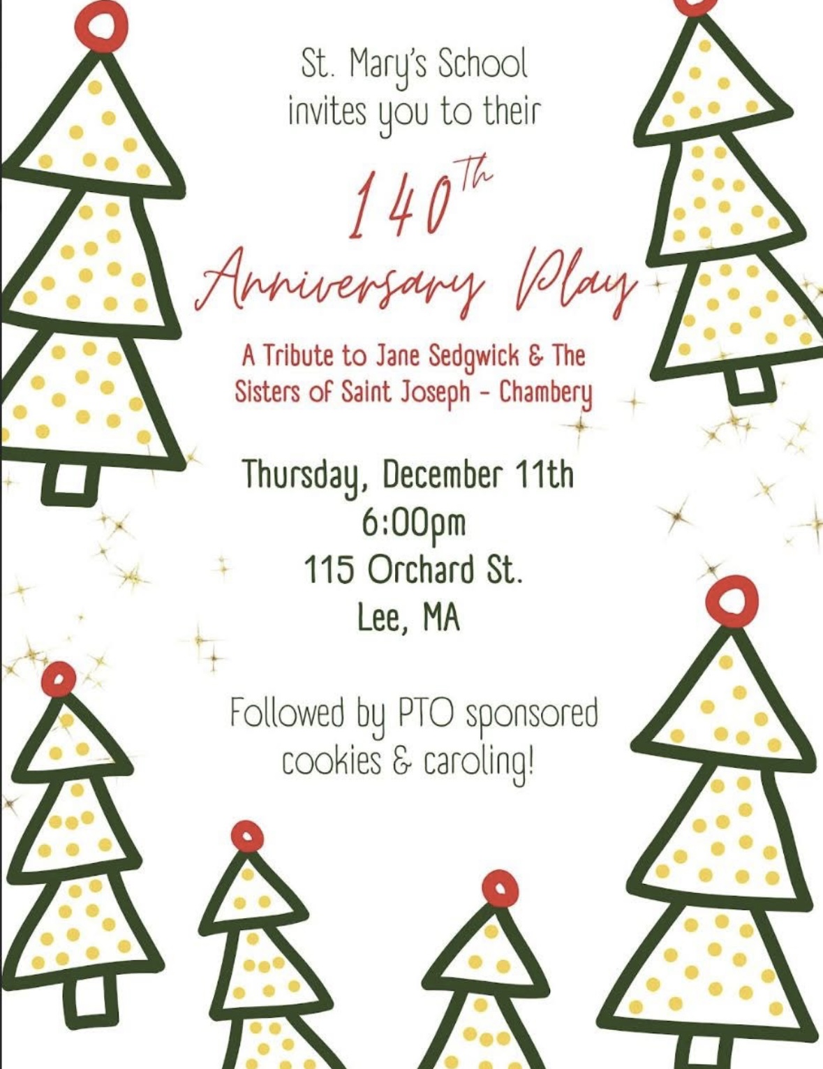 Join Us for our Christmas Performance