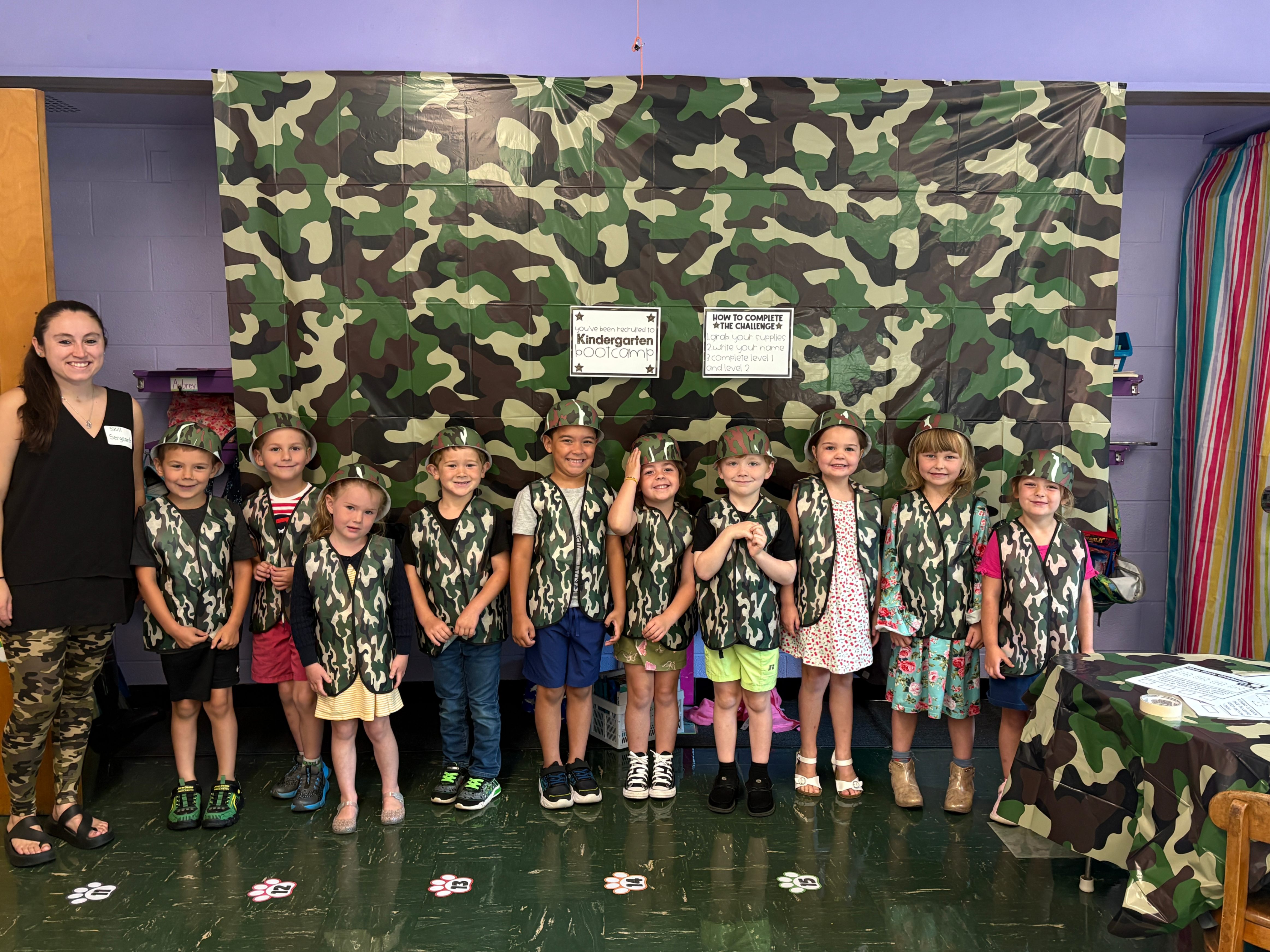 Kindergarten "Boot Camp"!