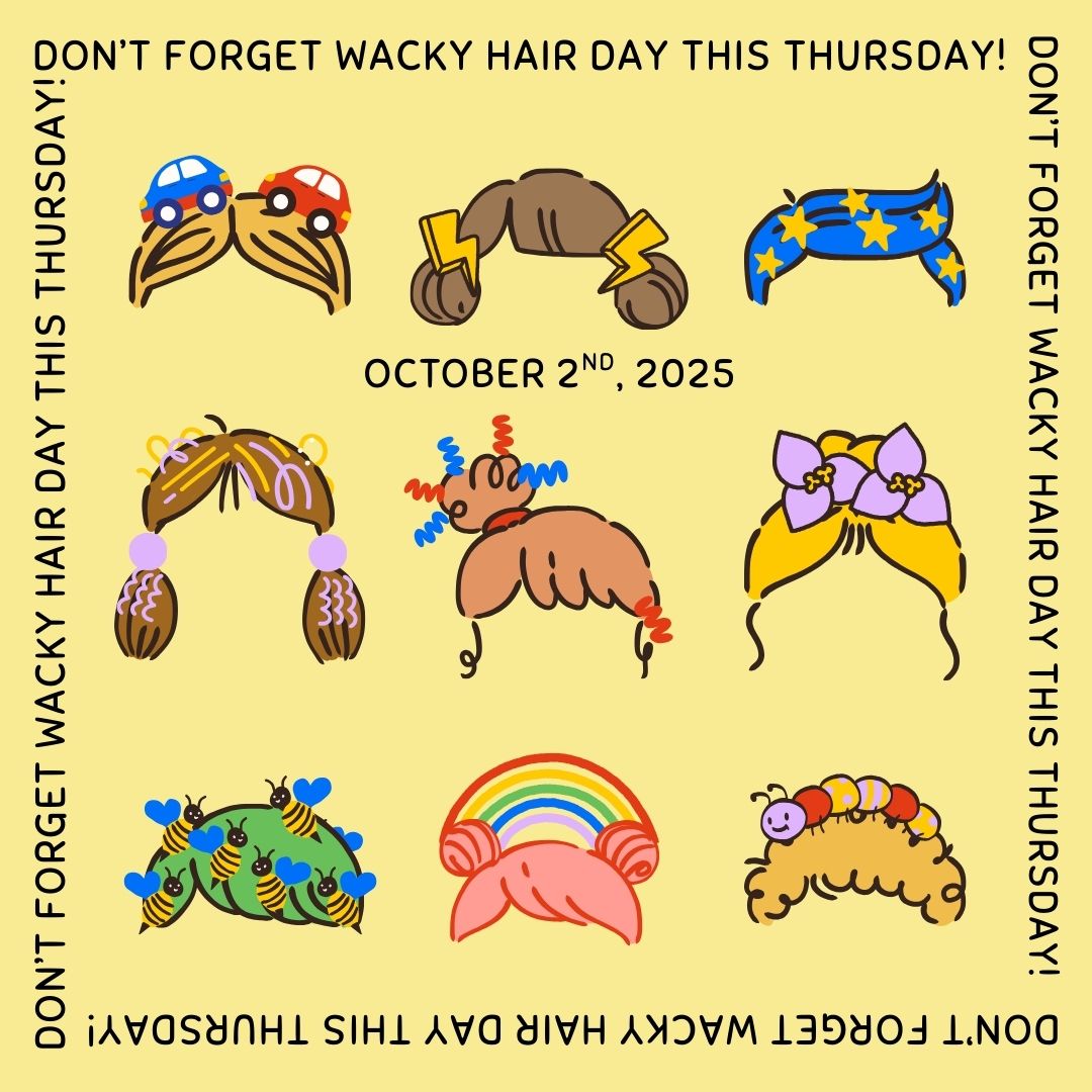 Wacky Hair Day at IMHP