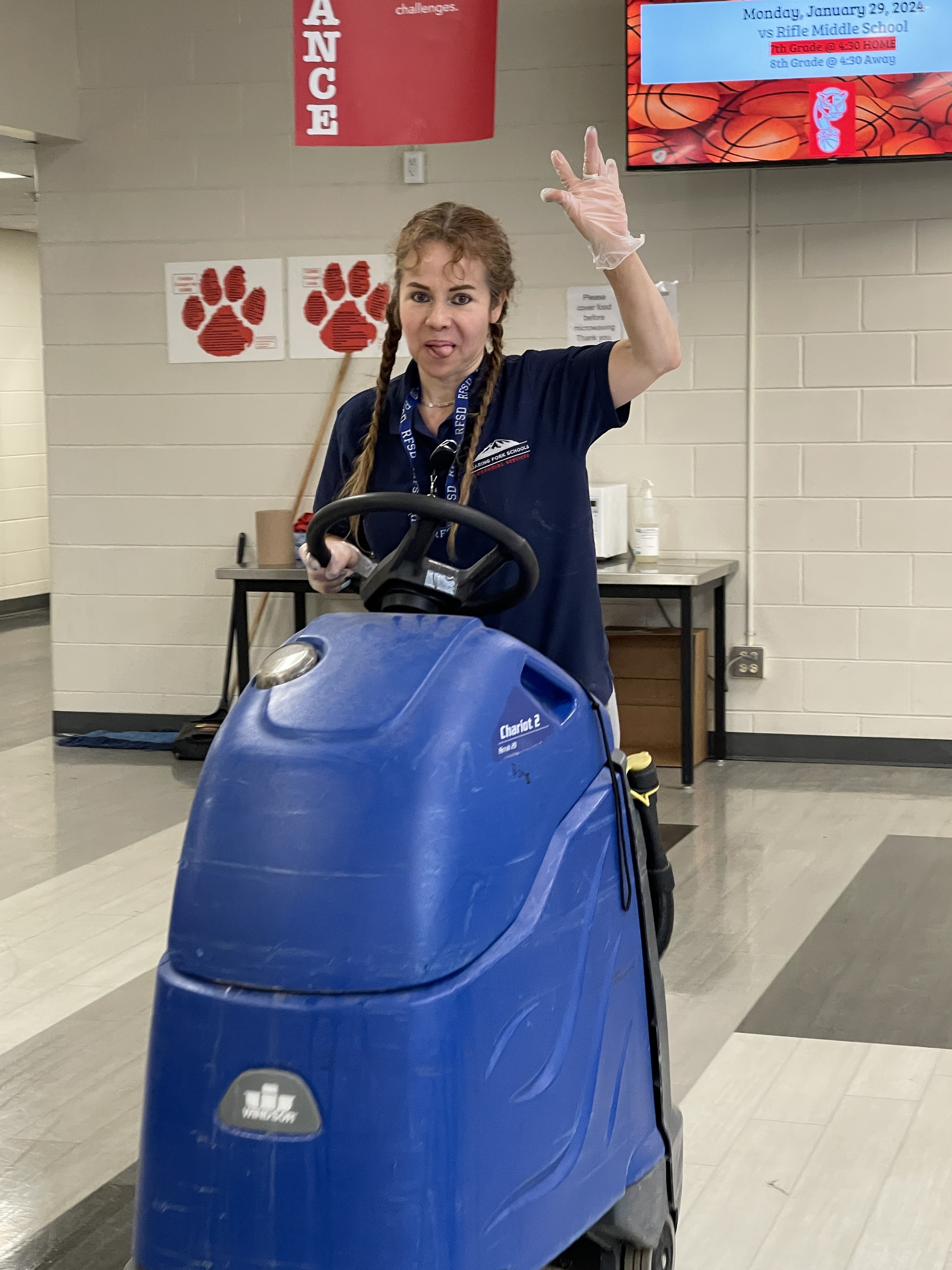 Glenwood Springs Middle Head Custodian - Belqui