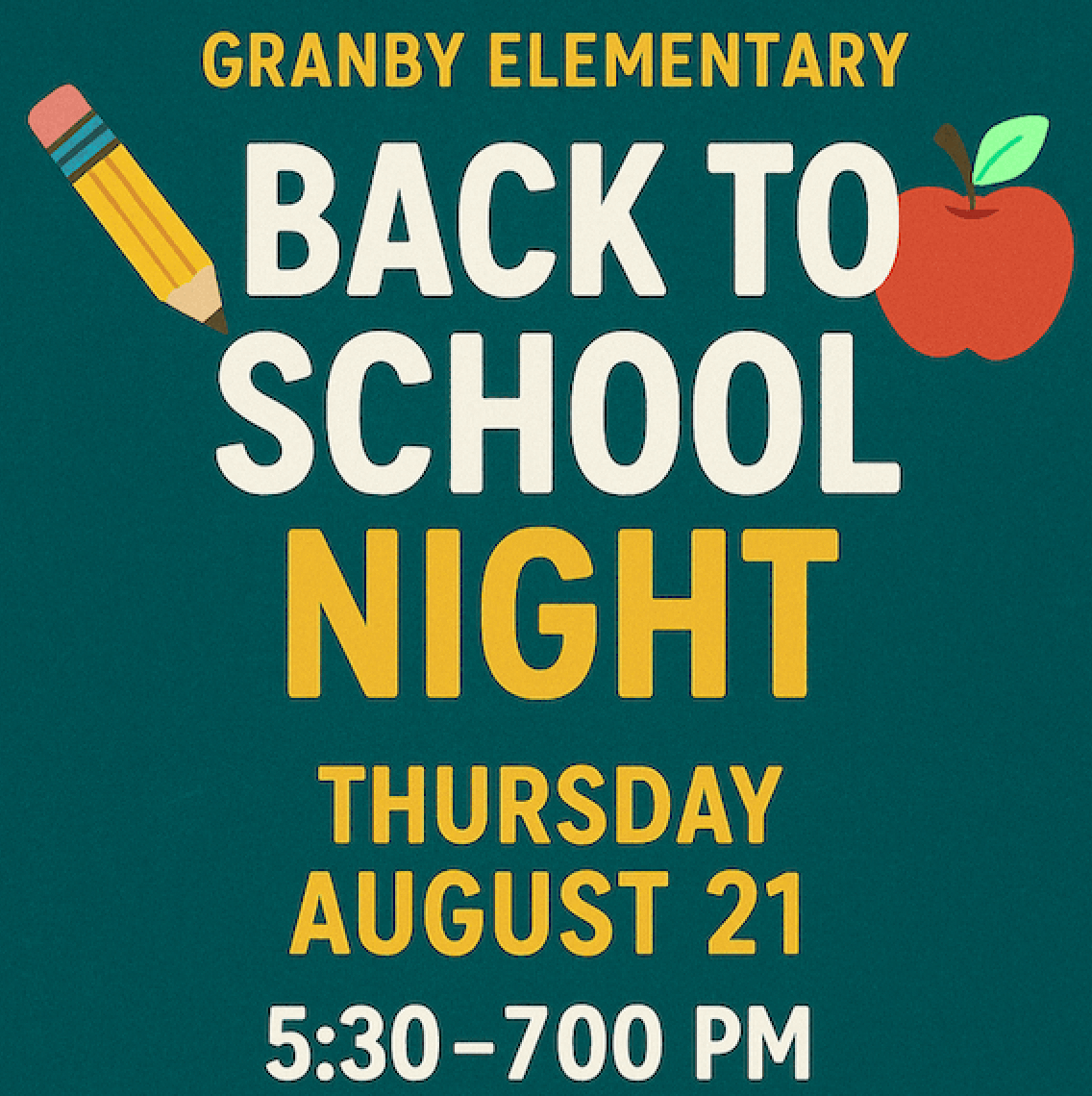 Back to School Night 2025!