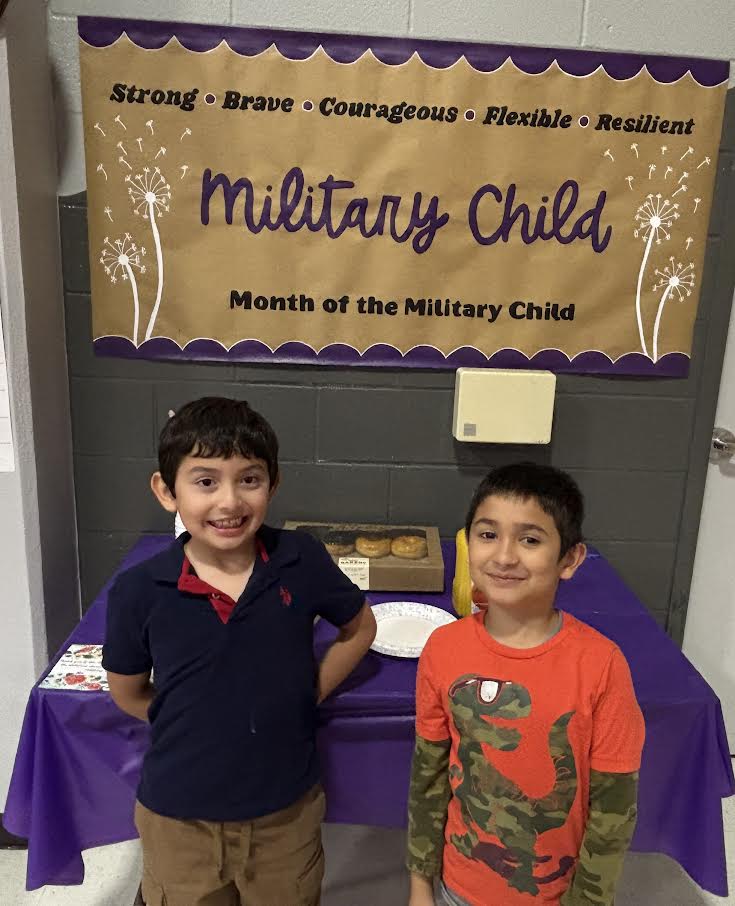 Dubose Elementary supports Military Connected Students