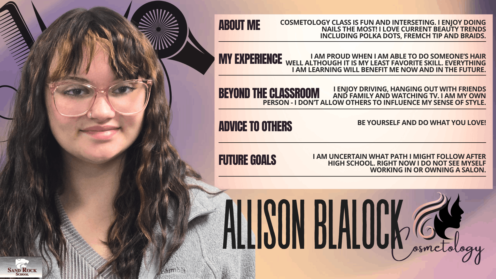 8 Allison Blalock Cosmetology