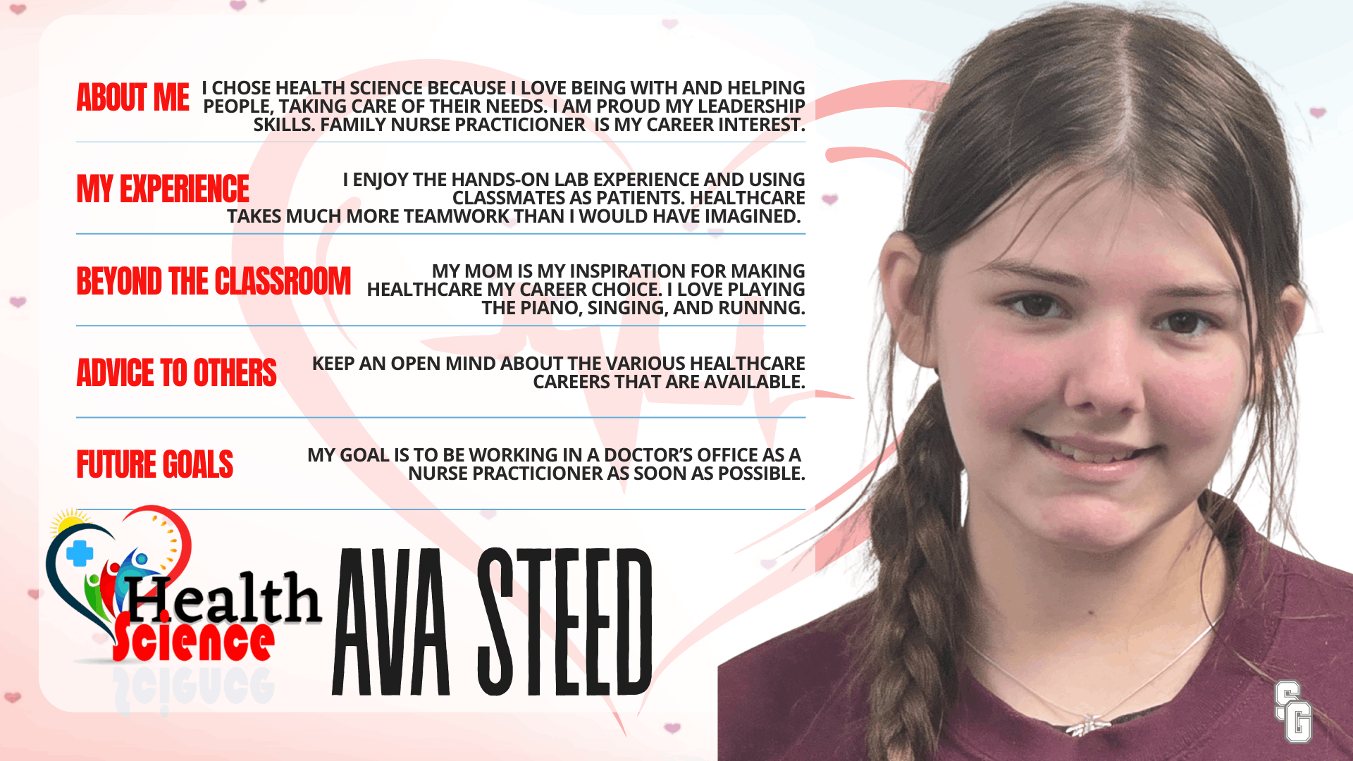 9 Ava Steed Health Science