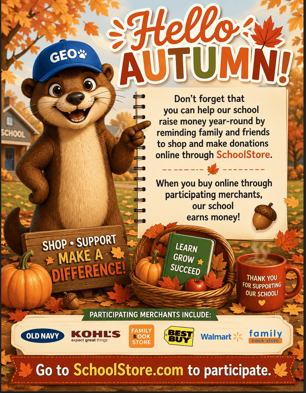 SchoolStore fundraiser flyer