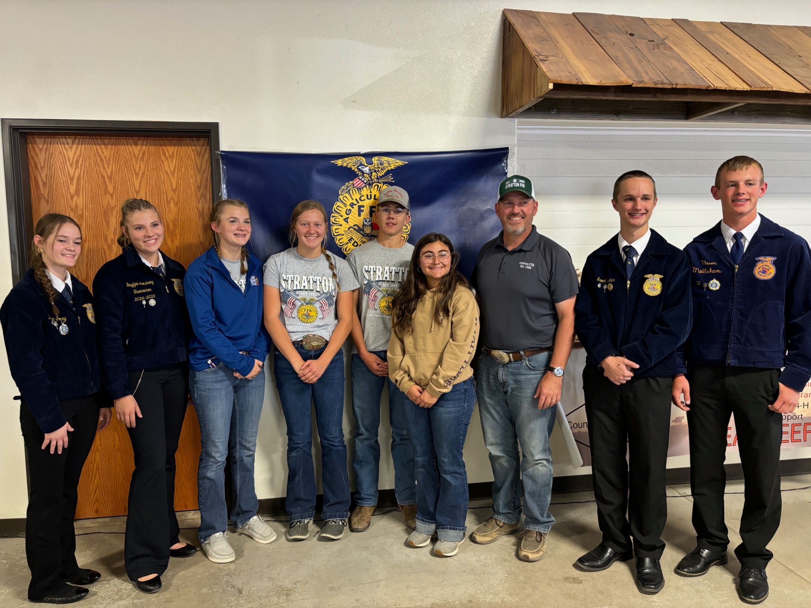 FFA Members Competing at Districts