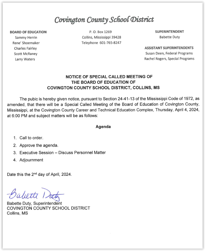 Covington County School District - Covington County School District