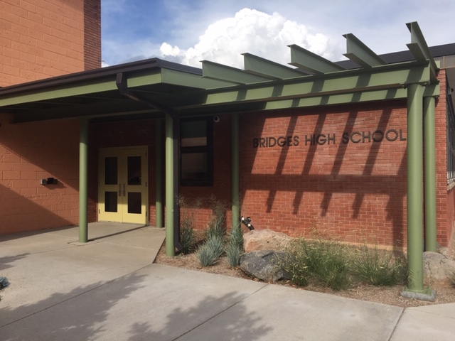Entrances to BHS