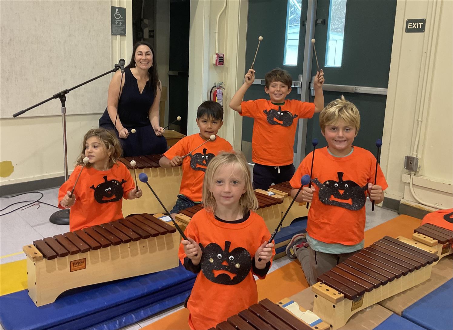 Students Learning Instruments