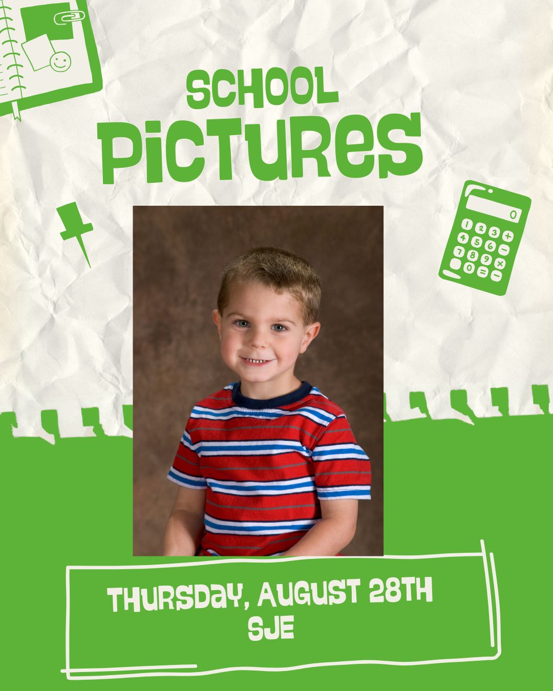 Picture Day announcement