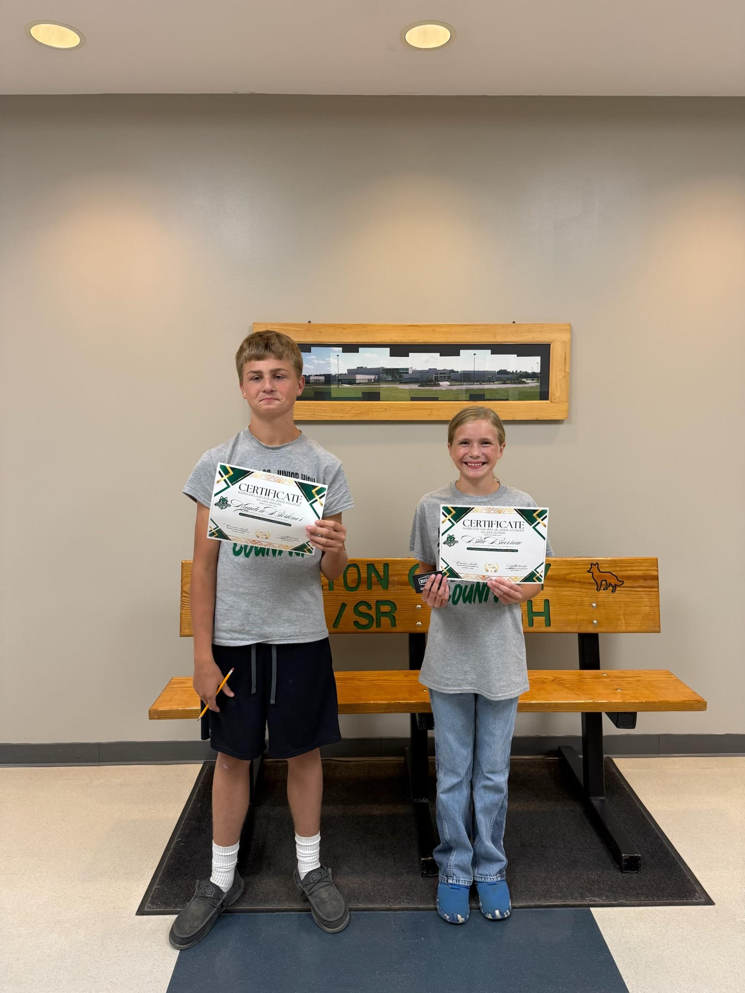 August 2025 Students of the Month