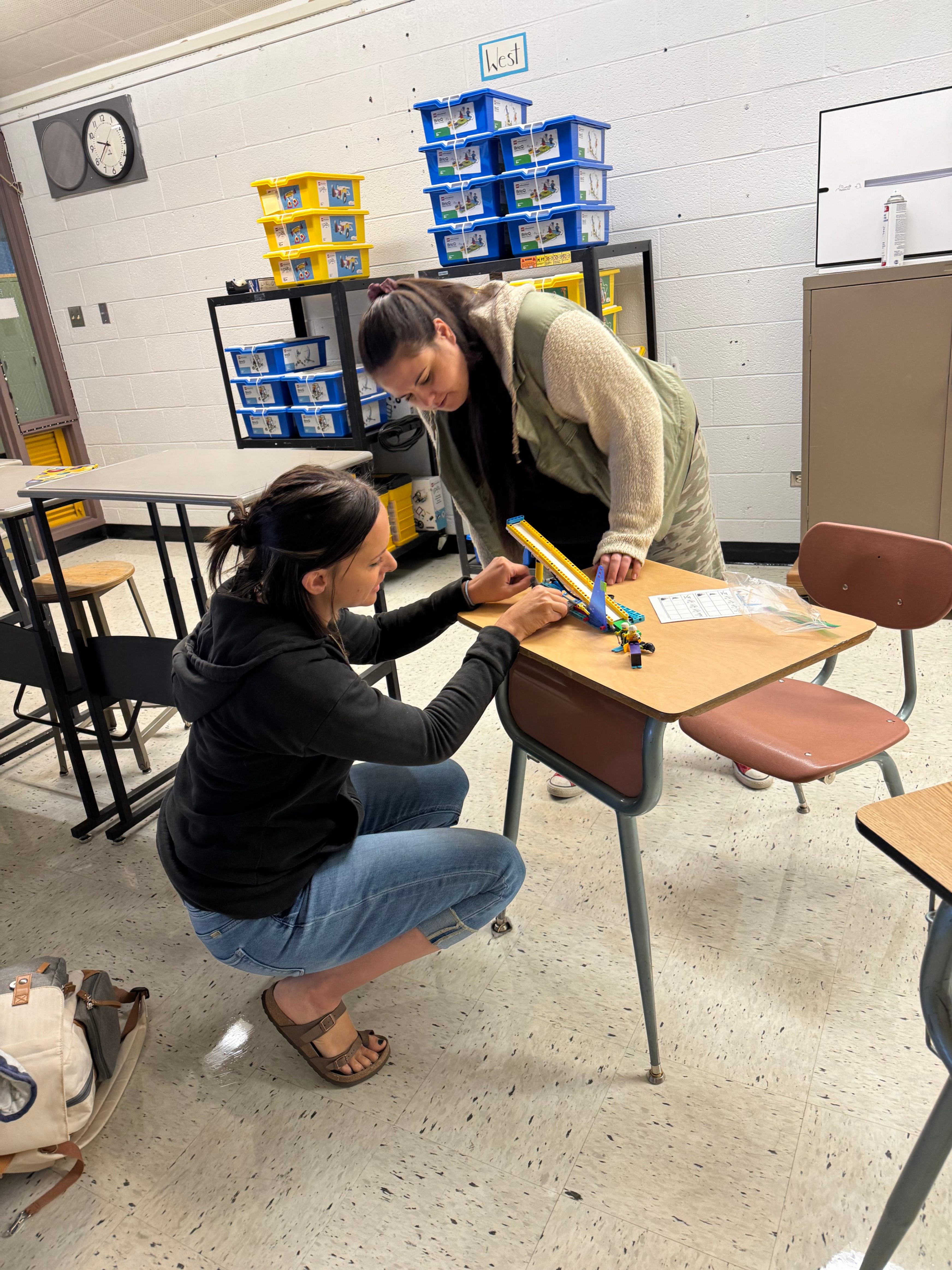 Teachers Learning Through Play with LEGO® Education STEAM Kits