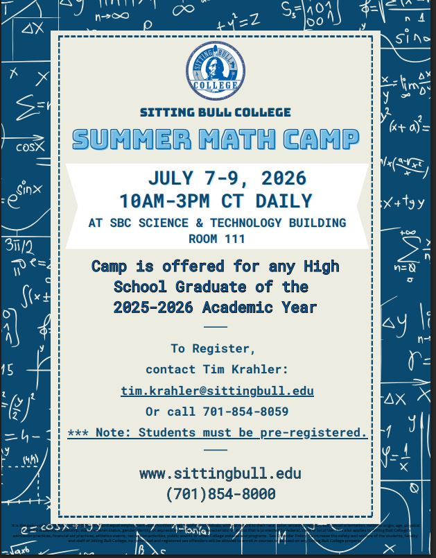 Opportunity for Seniors to get help in math at SBC