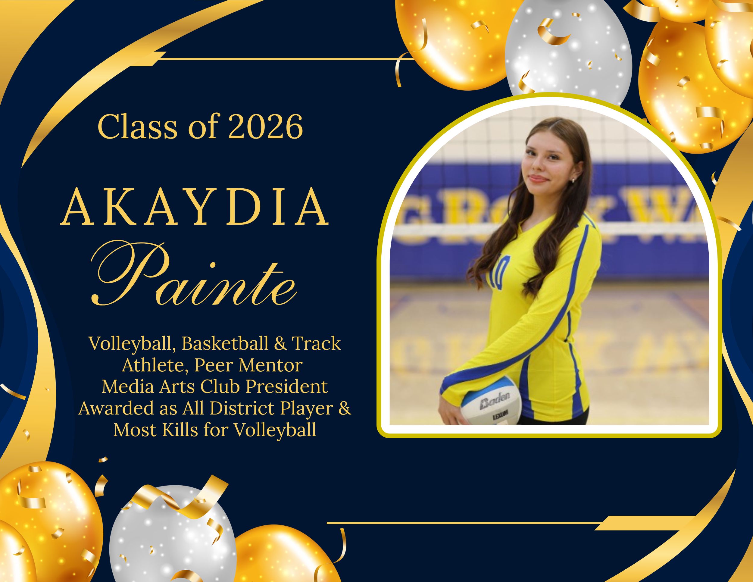 Senior Spotlight: Akaydia Painte 