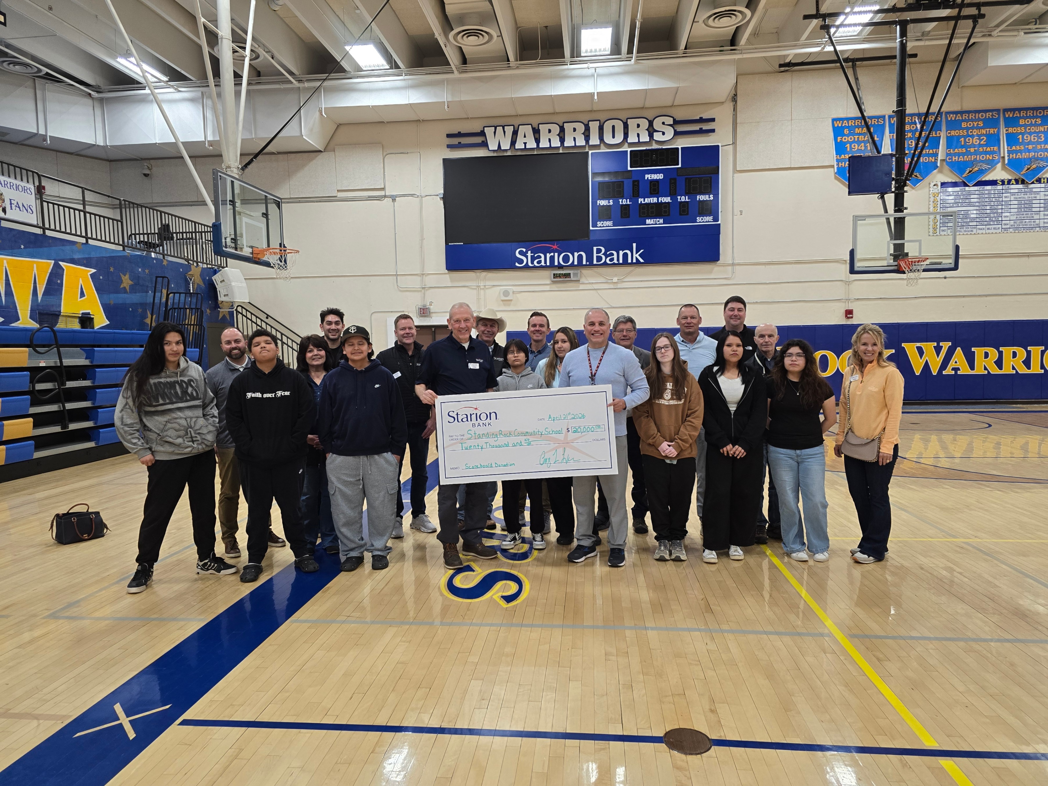 Warrior Athletics and Starion Bank