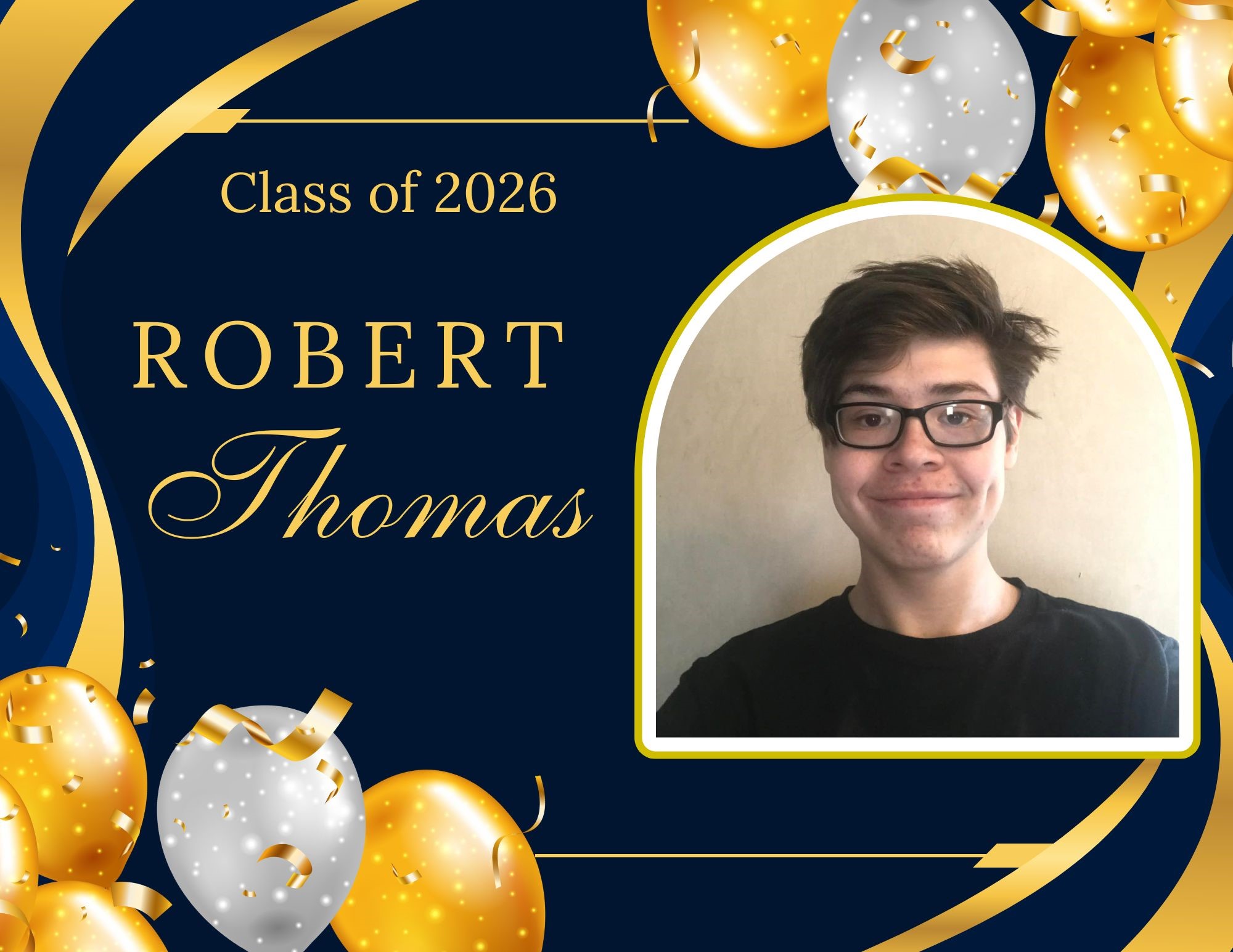 Senior Spotlight: Robert Thomas