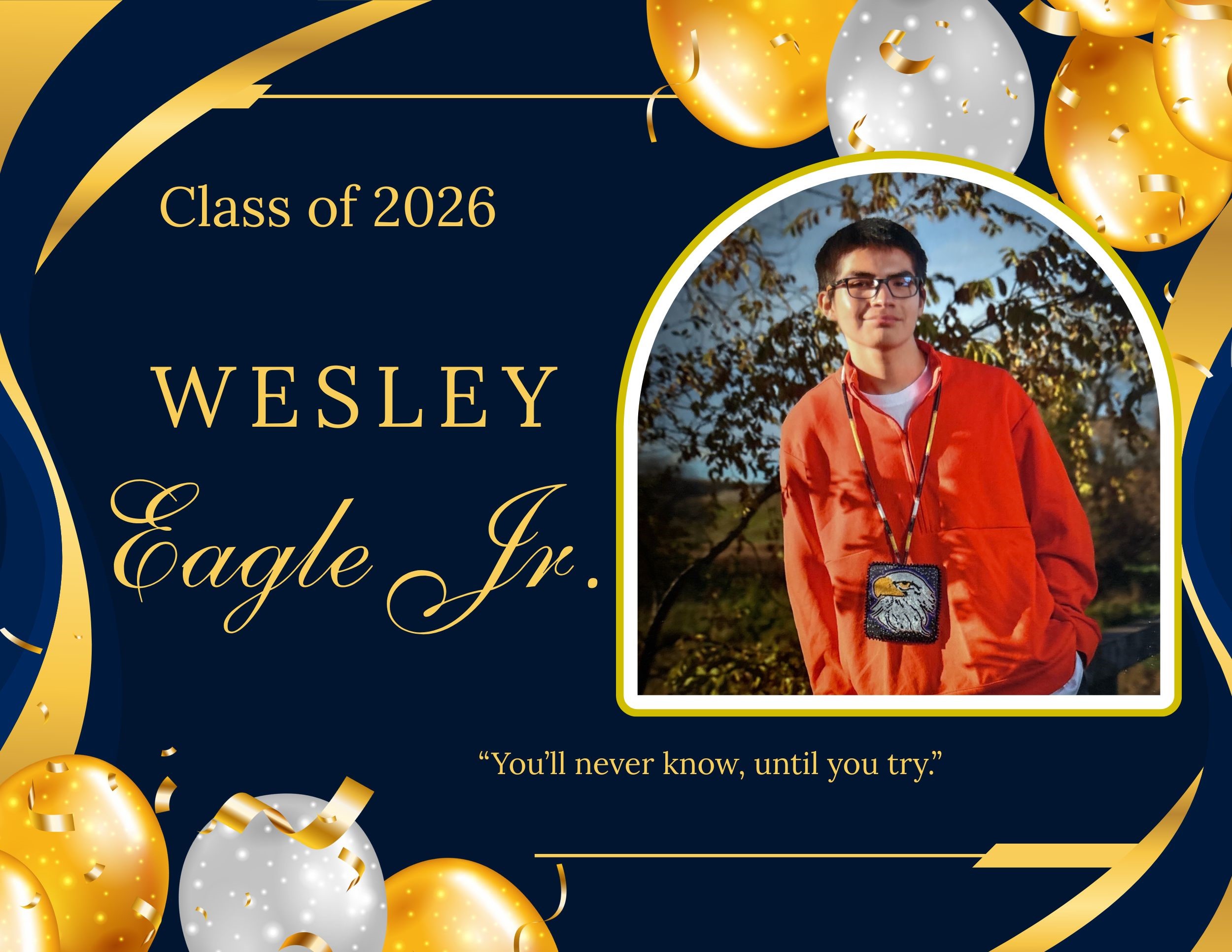 Senior Spotlight: Wes Eagle