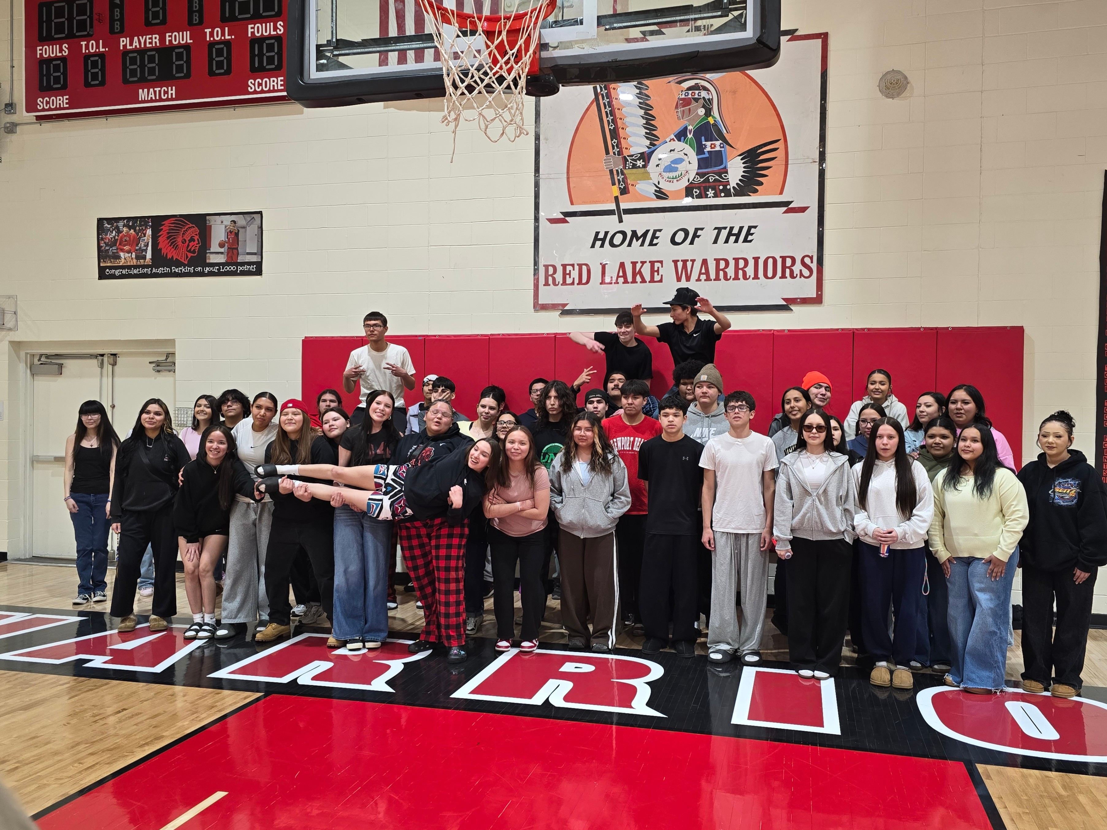 SR Students at Red Lake