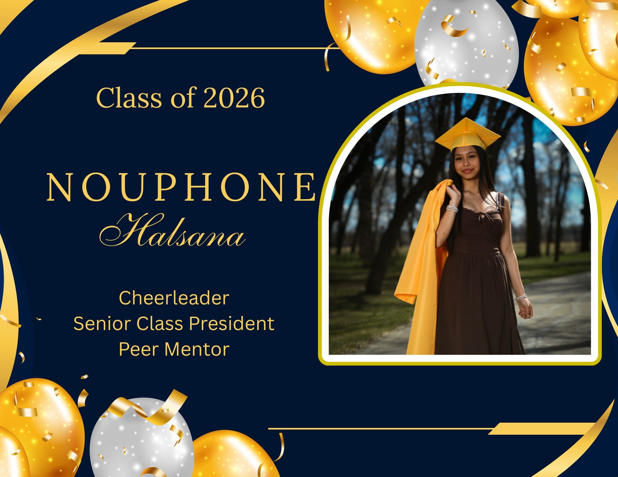 Senior Spotlight: Nouphone Halsana