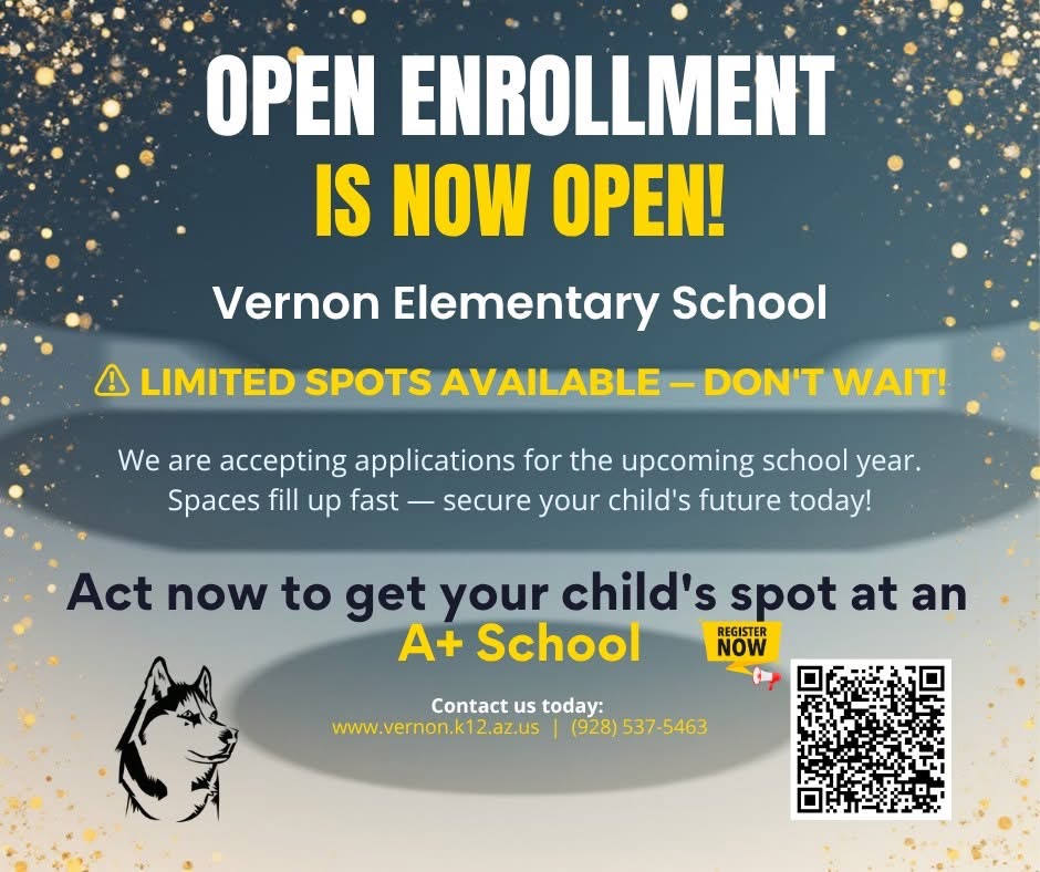 Open Enrollment is now open. Register today!