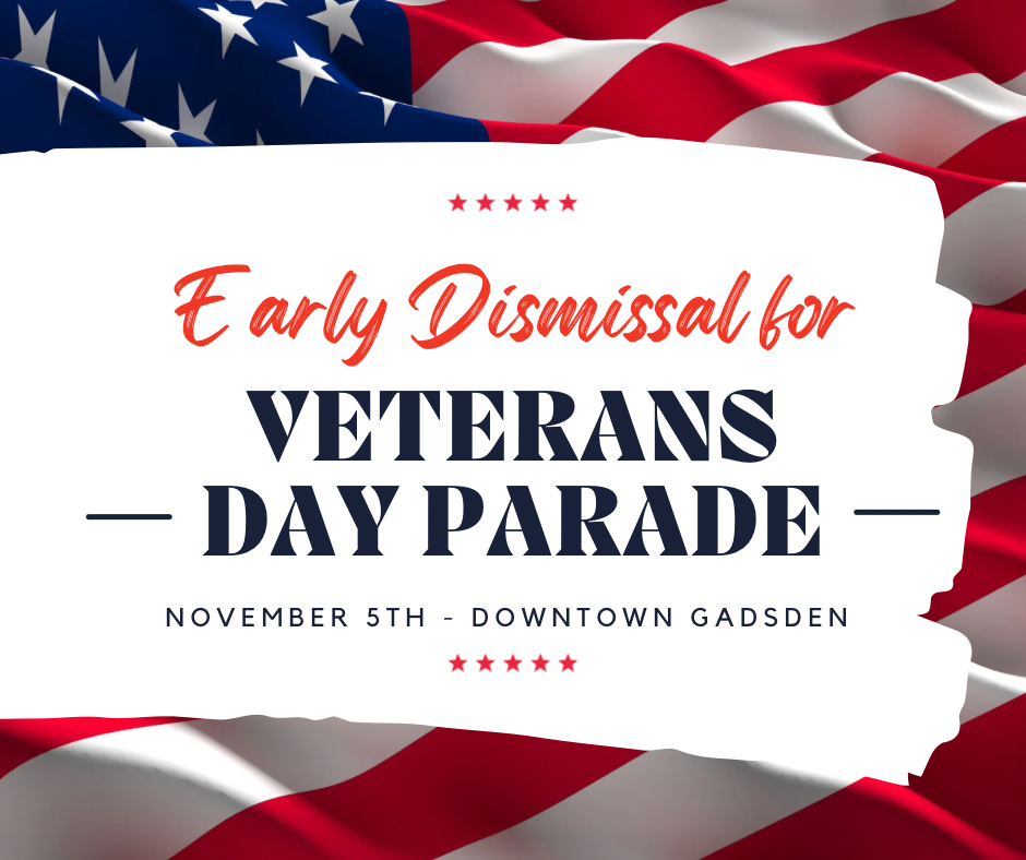Early Dismissal - Nov. 5th