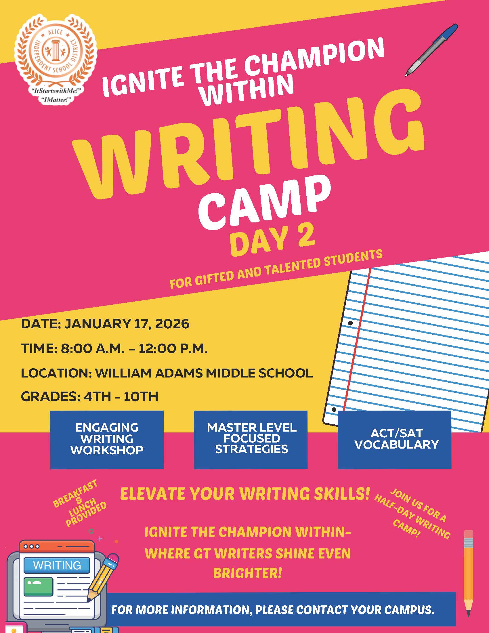 Writing Camp