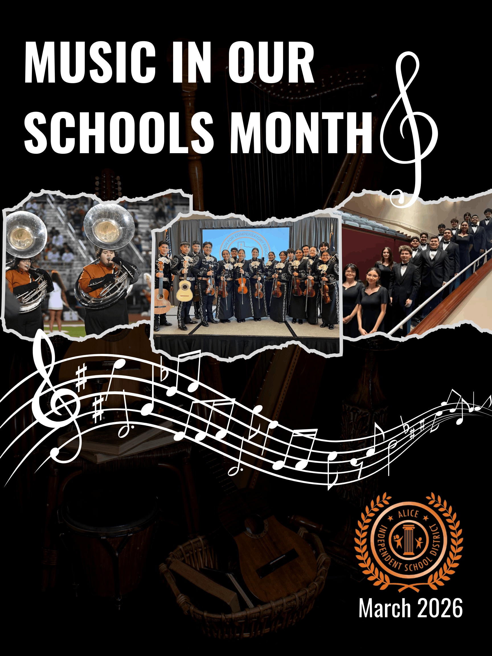 Music in our Schools Month for March flyer