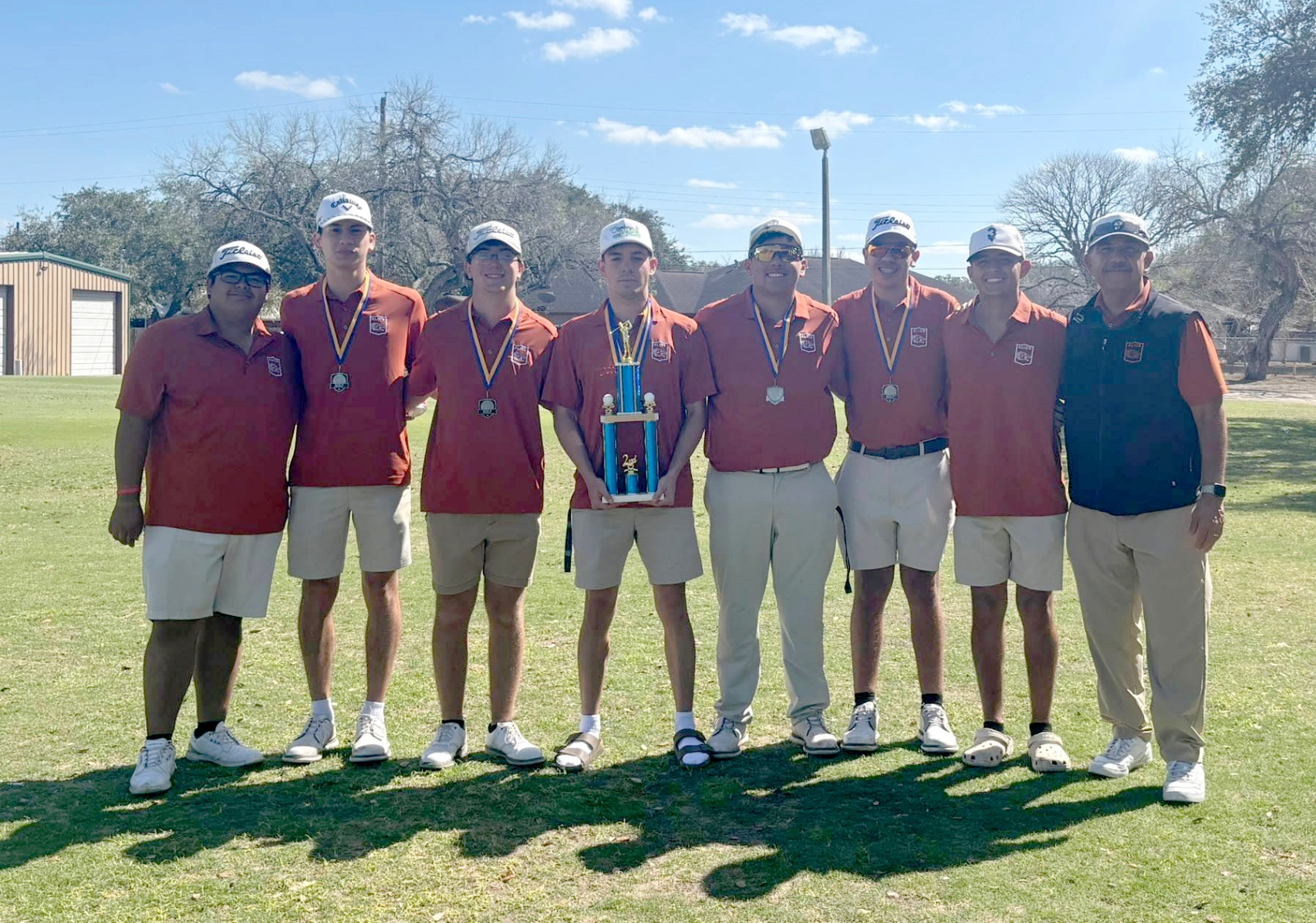 Boys Golf second place