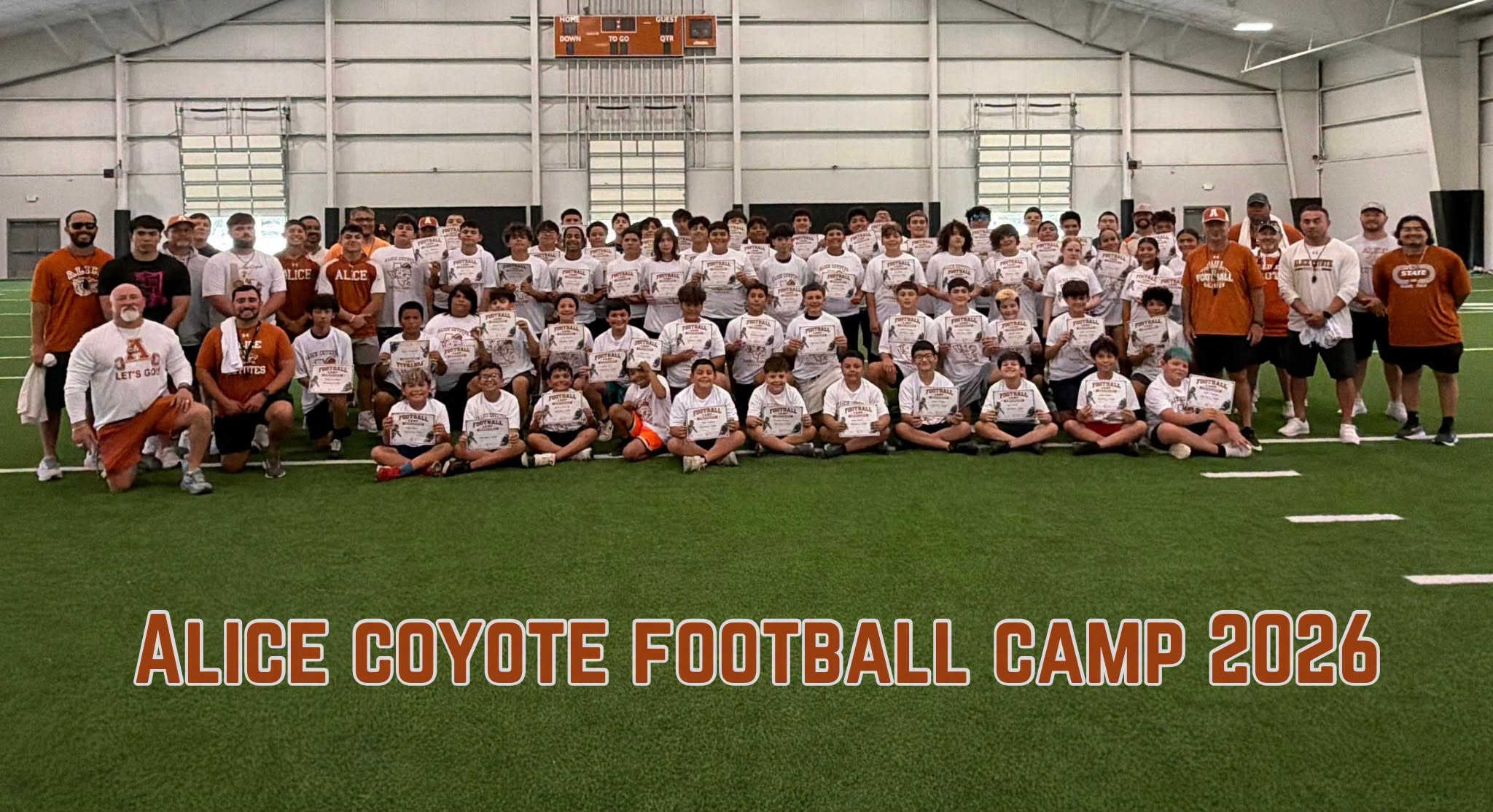 Coyote Football Camp