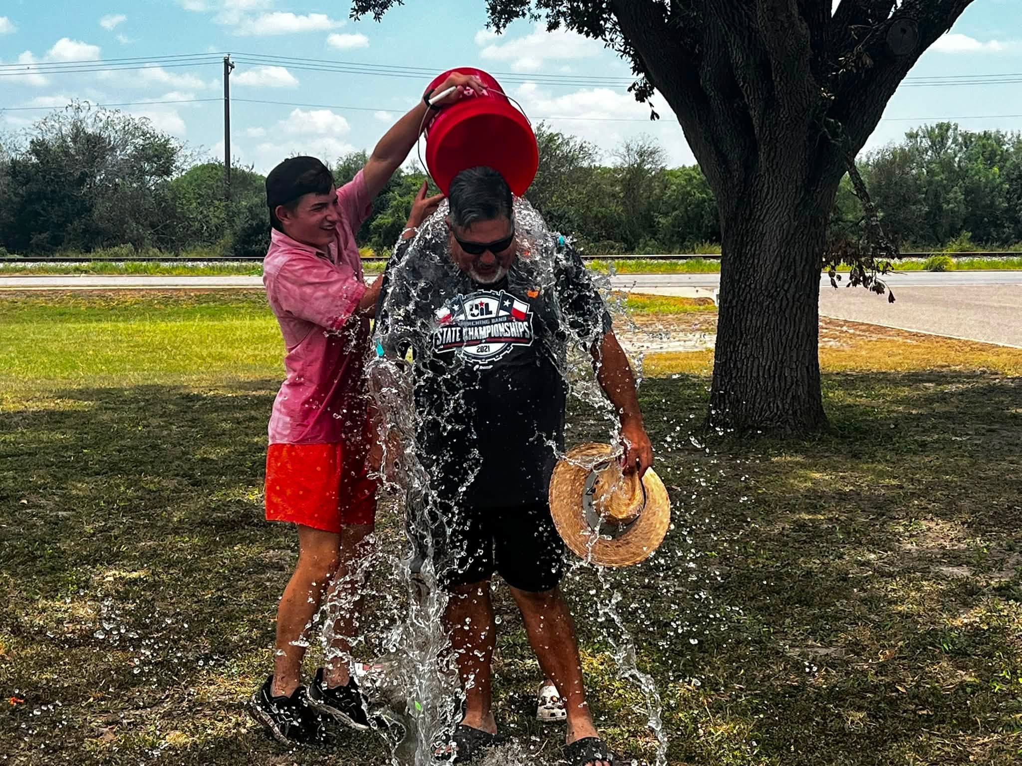 Band water fights