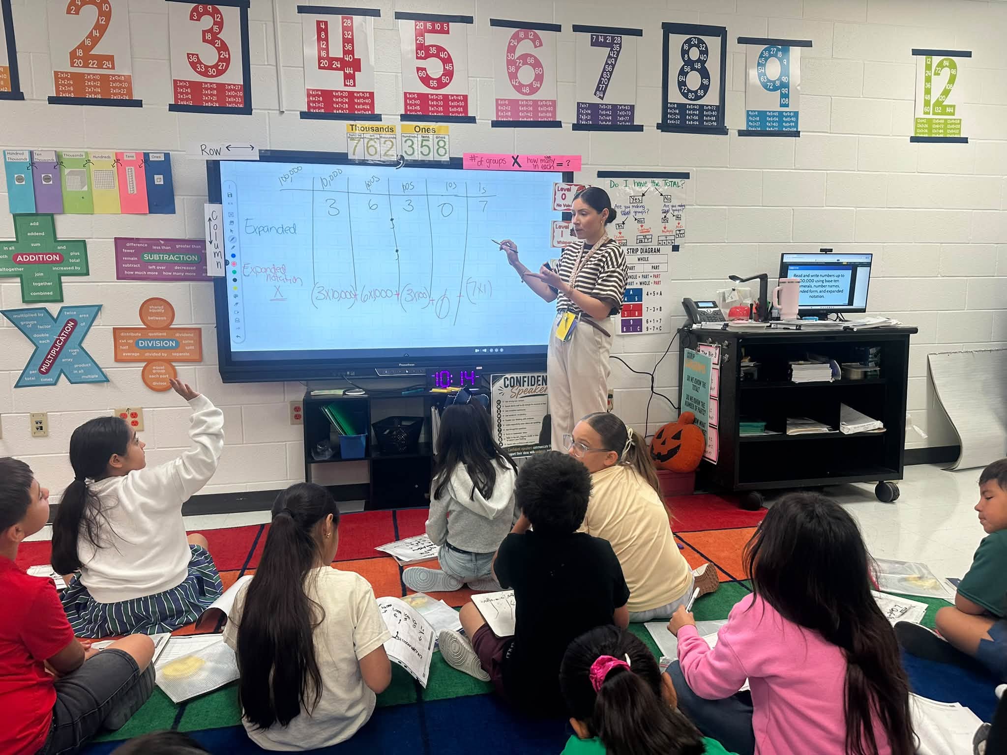 Saenz explores numbers