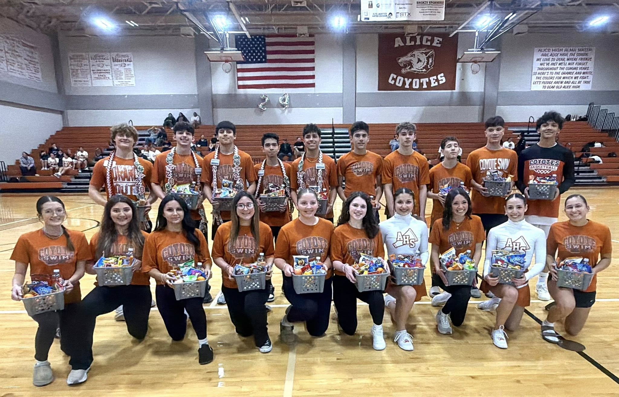 Swim Team recognized