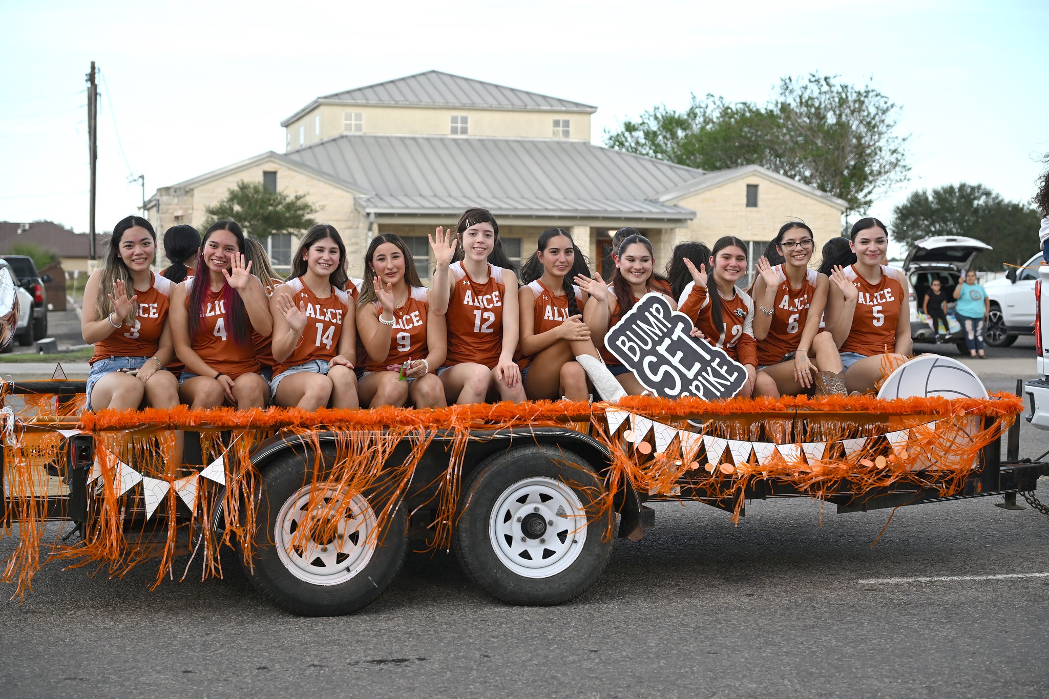 Volleyball parade
