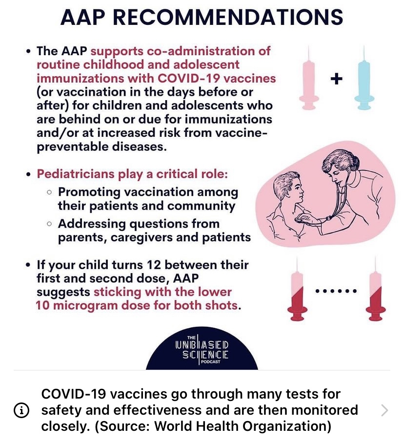 Vaccine and co-administration recommendation
