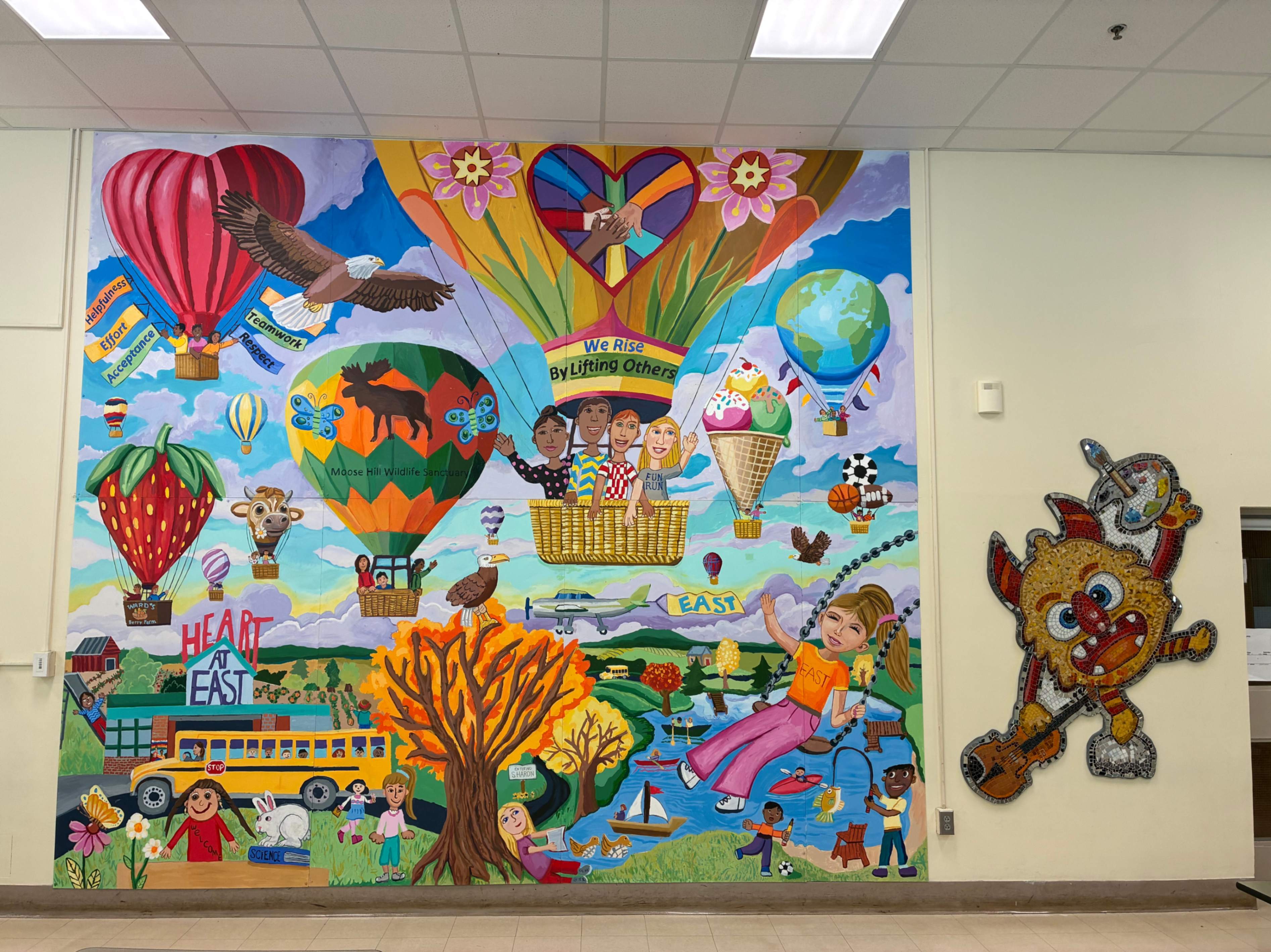 East mural