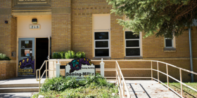 Deming Elementary main entrance to use when entering during school hours