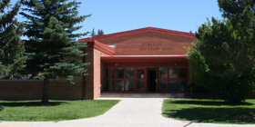 Henderson Elementary main entrance to use when entering during school hours