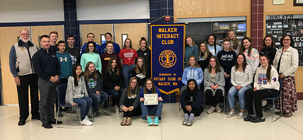 Interact Club Wins Community Service Award