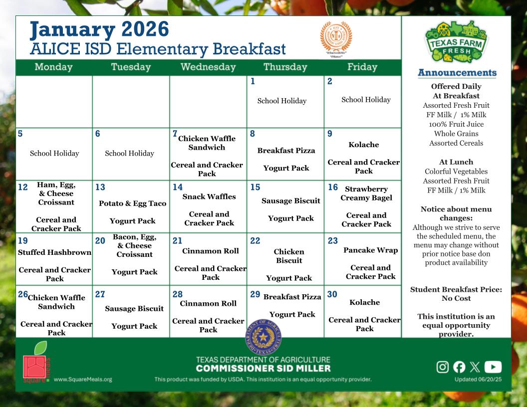 Elementary Breakfast